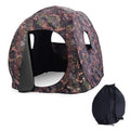 Portable Pop up Ground Camo Blind Hunting Enclosure