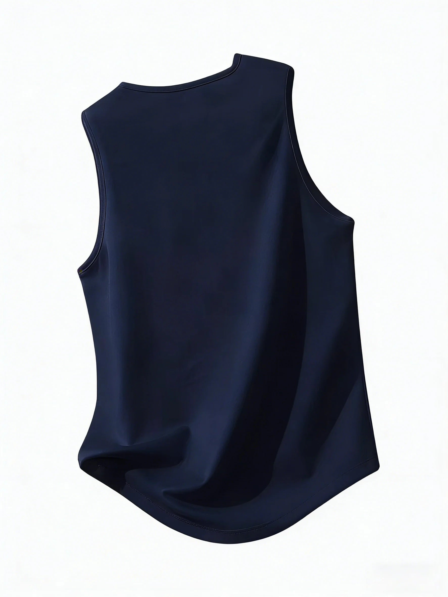 Mother Road 66 No. 1 Men's Large-Sized Loose-Fitting Sports V-Neck Shirt, Summer Breathable Quick-Drying Sleeveless T-Shirt